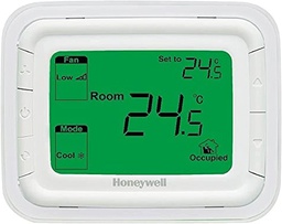 [T6865H2WG-1] T6865H2WG Honeywell Home Halo Series FCU Modulating Thermostat Horizontal Green Backlight