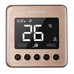 [TF428KN/U-1] TF428KN/U Honeywell Home Orchid 3 Series FCU On/Off Thermostat Gold Hairline